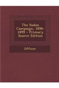 Sudan Campaign, 1896-1899