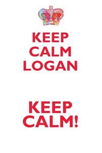 KEEP CALM LOGAN! AFFIRMATIONS WORKBOOK Positive Affirmations Workbook Includes