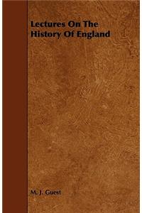 Lectures On The History Of England