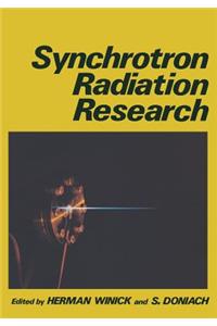 Synchrotron Radiation Research