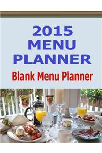 2015 Menu Planner