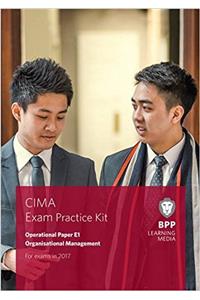 CIMA E1 Organisational Management