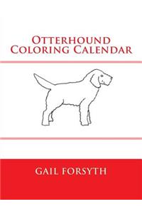 Otterhound Coloring Calendar
