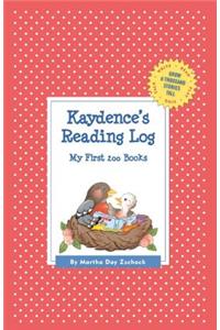 Kaydence's Reading Log