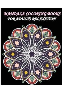 Mandala Coloring Books For Adults Relaxation