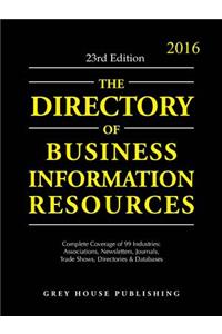 Directory of Business Information Resources, 2016