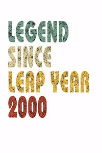 Legend Since Leap Year 2000