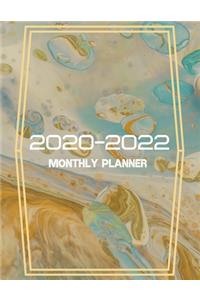 Monthly Planner for 2020/2022- 3-Year Planner Schedule Organizer- January 2020/December 2022 8.5