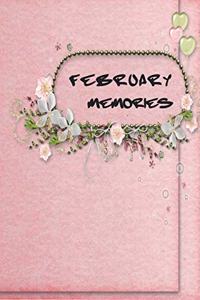 February Memories Notebook
