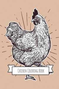 Chicken Coloring Book