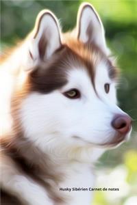 Husky Sibérien Carnet de notes