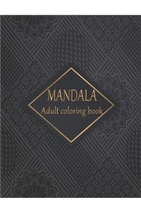 MANDALA Adult coloring book