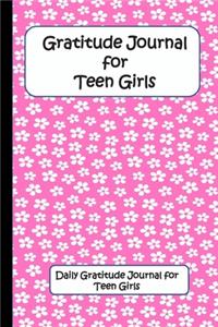 Gratitude Journal for Teen Girls