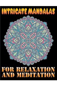 Intricate Mandalas for Relaxation and Meditation