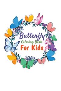 Butterfly Coloring Book For Kids