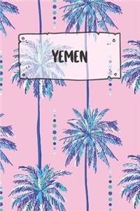 Yemen: Dotted Travel Diary Notebook or Journey Dotted Grid Journal - Holiday Trip Pocketbook for Men and Women with Dots