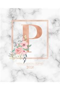 Weekly & Monthly Planner 2020 P