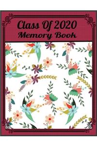 Class Of 2020 Memory Book