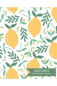 2019-2023 Five Year Planner- Lemons