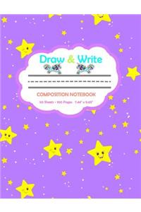 Draw and Write Composition Notebook