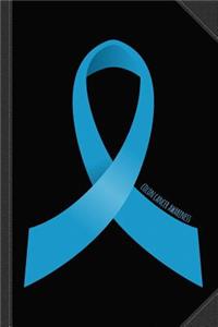 Colon Cancer Awareness Ribbon Journal Notebook