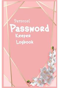 Personal Password Keeper Logbook