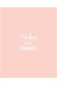 Ruby 2019 Planner