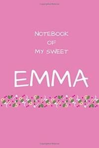 Notebook of my sweet Emma
