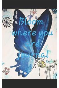 Bloom Where You Are Journal