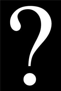Question Mark Journal Punctuation and Symbols Series