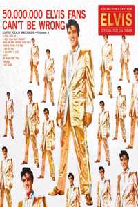 Elvis Collectors Edition 2021 Calendar - Official Square Wall Format Calendar with Record Sleeve Cover