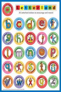 Letterland Merit Stickers