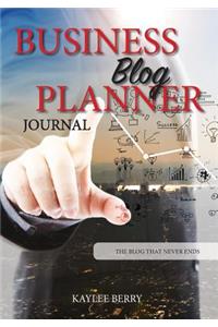 Business Blog Planner Journal - Corporate Bloggers Content Creator