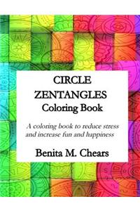Circle Zentangles Coloring Book