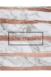Chic Happens - Notebook