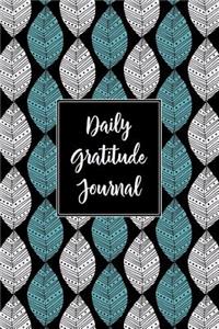 Gratitude Journal Abstract Leaves Pattern 7