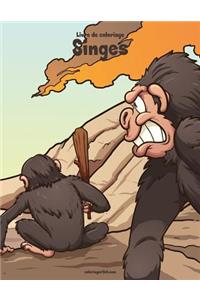 Livre de coloriage Singes 2