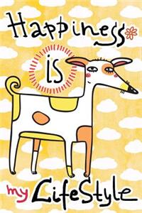 Bullet Journal Notebook for Dog Lovers, Happiness Is My Lifestyle Spotted Dog 5