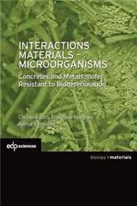 Interactions Materials - Microorganisms