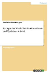 Strategischer Wandel bei der Gesundheits- und Medizintechnik AG