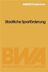 Anlageformen — Staatliche Sparförderung