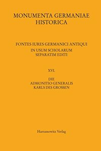 Die Admonitio Generalis Karls Des Grossen