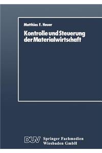 Kontrolle und Steuerung der Materialwirtschaft