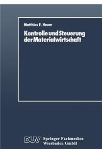 Kontrolle Und Steuerung Der Materialwirtschaft