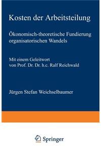 Kosten der Arbeitsteilung