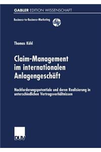 Claim-Management Im Internationalen Anlagengeschäft