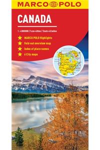 Canada Marco Polo Map