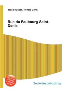 Rue Du Faubourg-Saint-Denis