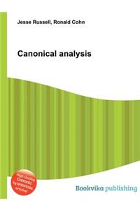 Canonical Analysis