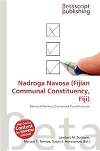 Nadroga Navosa (Fijian Communal Constituency, Fiji)